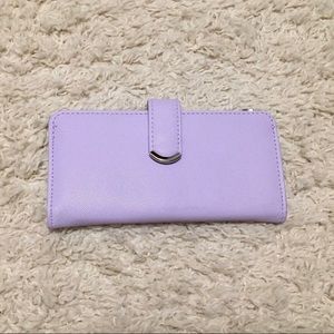 Purple wallet